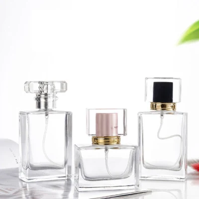 Frascos e embalagens de perfume por atacado 10ml 15ml 30ml 50ml 100ml Frasco de vidro de spray vazio para perfume de luxo